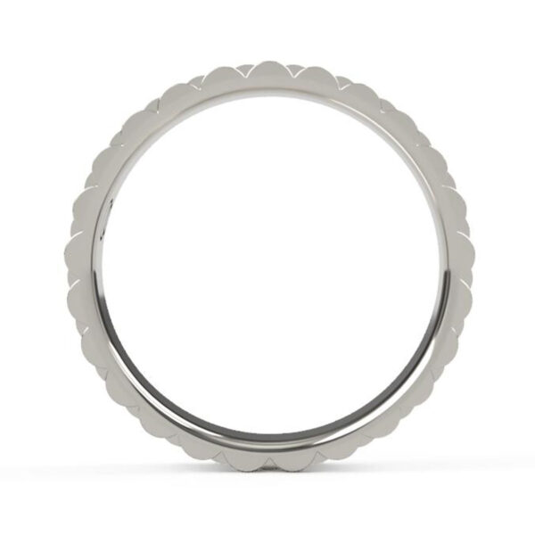 Uniti Binary Platinum white gold silver Ring
