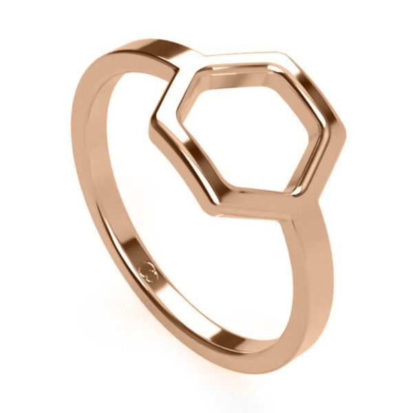 Uniti Hive Red Gold Ring